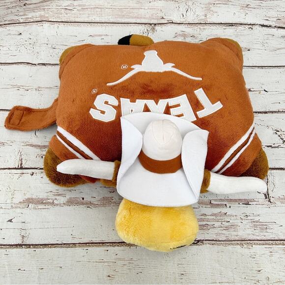 TEXAS LONGHORNS Pillow Pet Plush - Picture 5 of 14